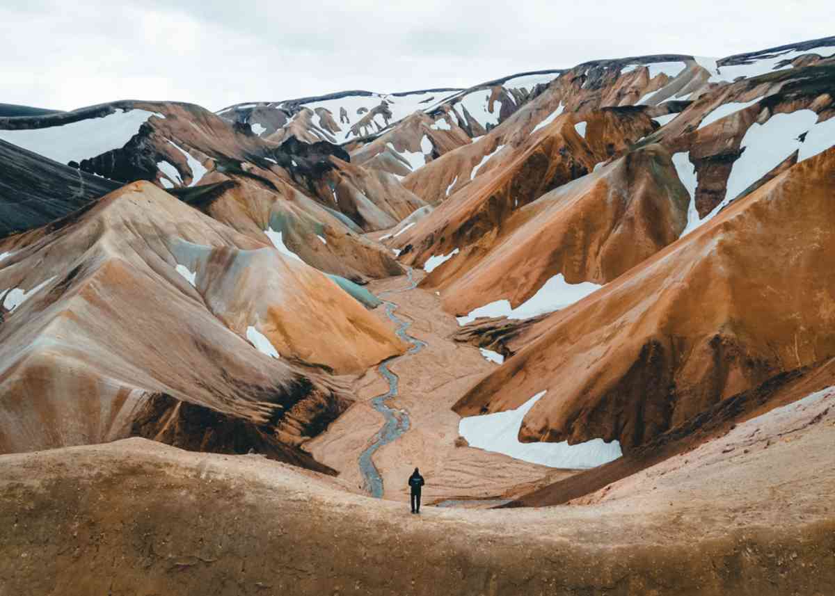 Lakagigar in Iceland, impressive volcanic area