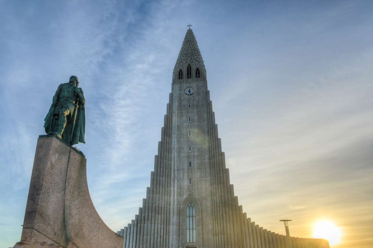 Nordic Pantheon with the three main deities in Iceland's Folktales